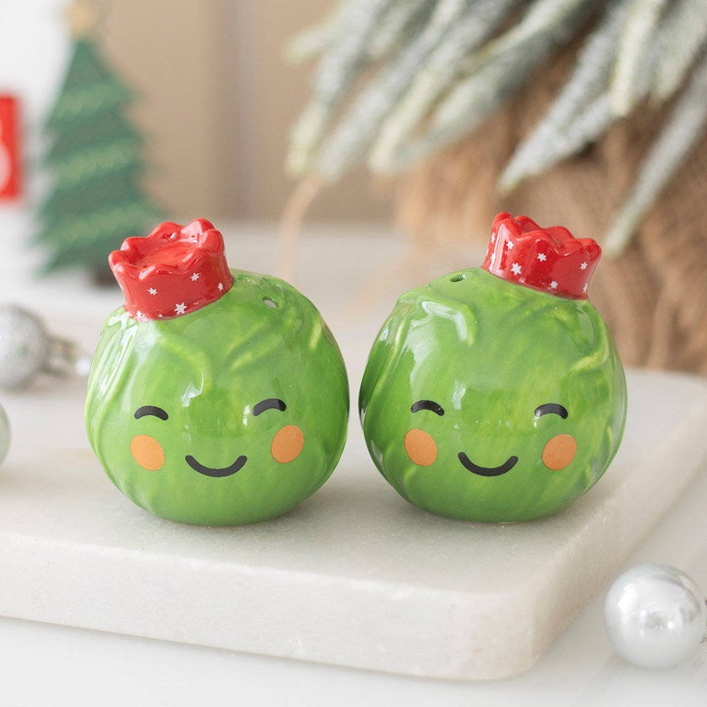 Brussels Sprout Salt and Pepper Shakers CR57727
