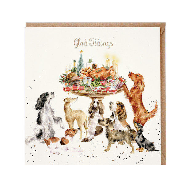 WRENDALE DESIGNS - A FESTIVE FEAST CARD