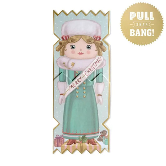 NUTCRACKER DOLL CHRISTMAS CRACKER CARD