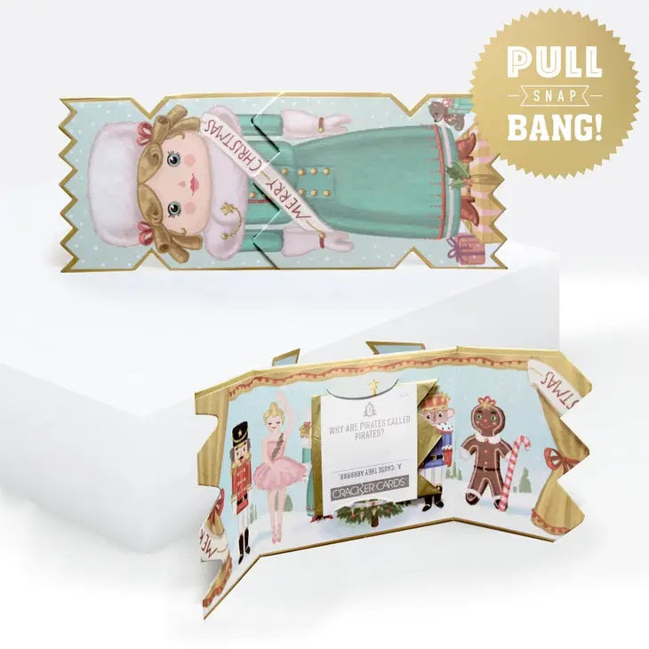 NUTCRACKER DOLL CHRISTMAS CRACKER CARD
