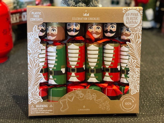 NUTCRACKER SET OF 6 CRACKERS