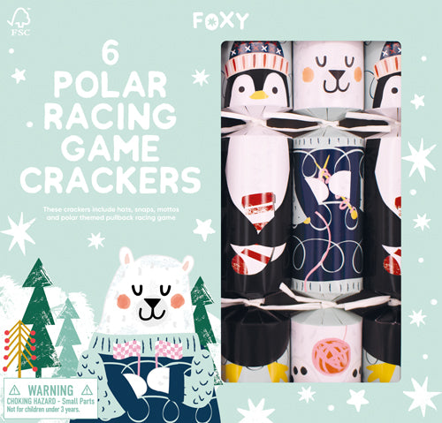 POLAR RACING GAME 12 INCH CRACKERS BOX OF 6 FX14-FMP