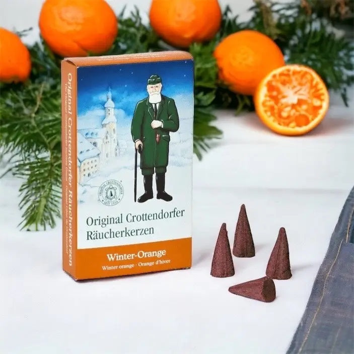 INCENSE CONES - WINTER ORANGE (24 PIECES)