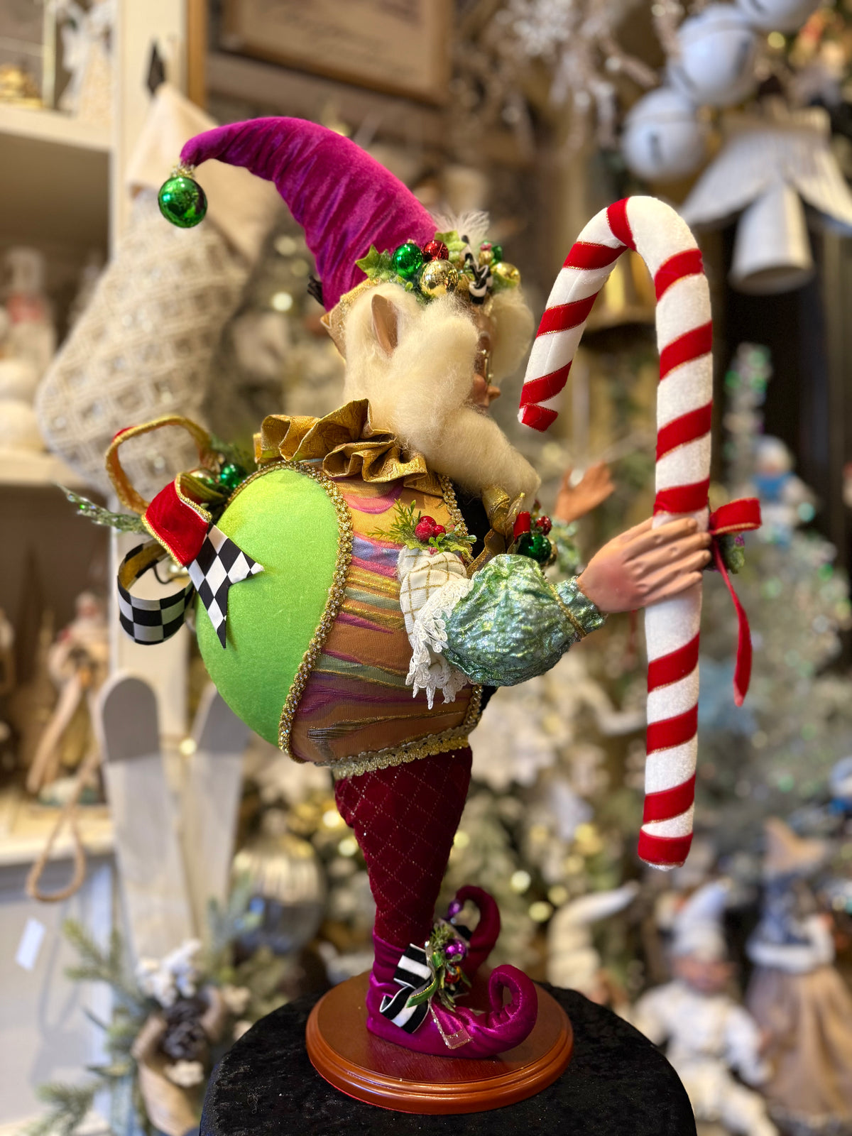 MARK ROBERTS - Medium Christmas Ornament Elf 51-64176