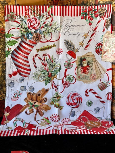 PEPPERMINT KITCHEN TOWEL TOW347