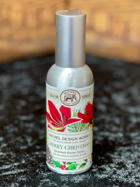 MERRY CHRISTMAS SCENTED ROOM SPRAY HFS346