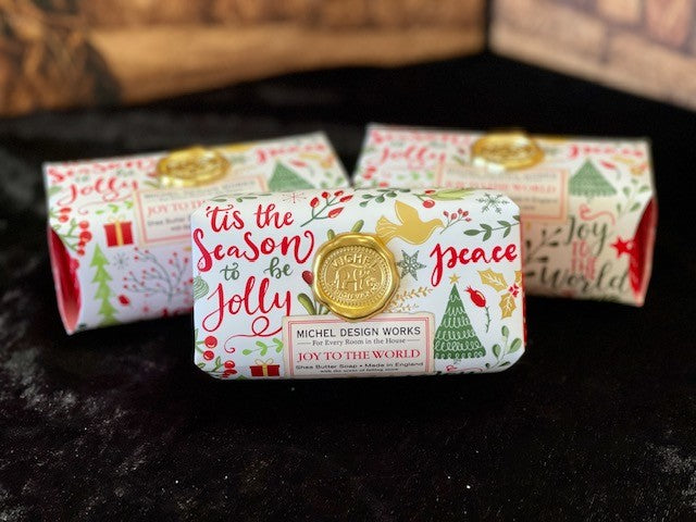 JOY TO THE WORLD LARGE SOAP BAR