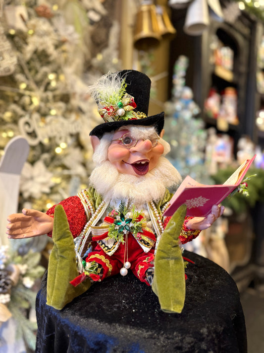 MARK ROBERTS - Medium Christmas Carol Elf 51-64058