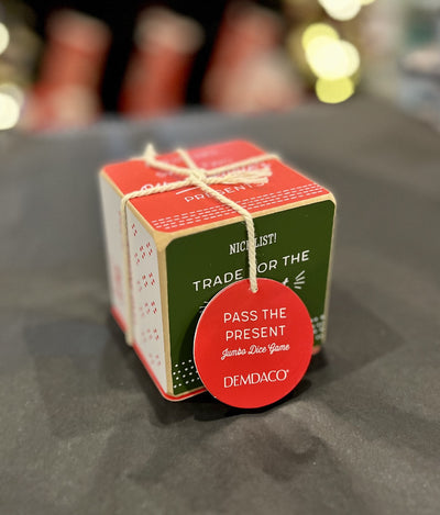 PASS THE PRESENT JUMBO DICE GAME