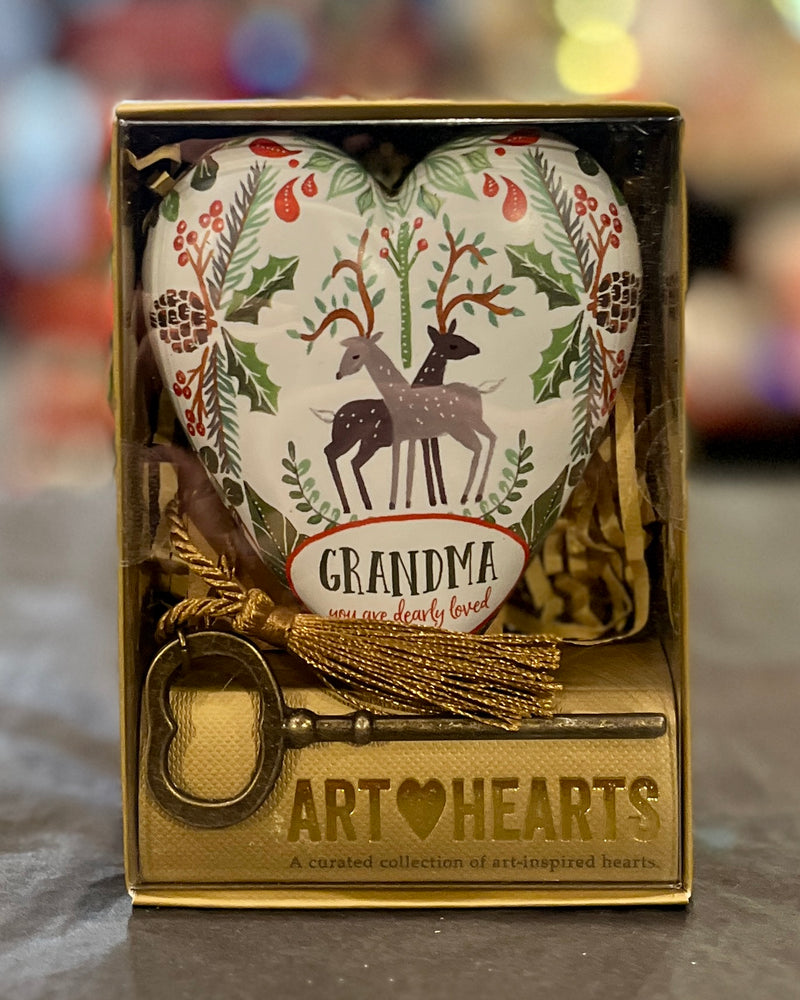 ART HEARTS - GRANDMA DEARLY LOVED