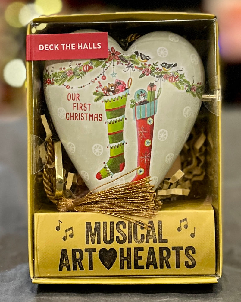 ART HEARTS MUSCIAL CHRISTMAS - OUR FIRST CHRISTMAS