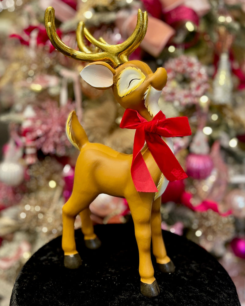 BAMBI REINDEER WITH VELVET BOW HOS-3041                  