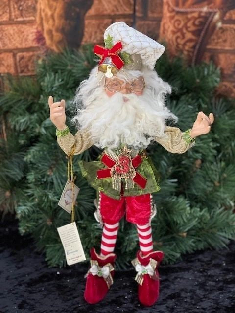 MARK ROBERTS NORTH POLE MEDIUM - THREE FRENCH HENS ELF 51-97016