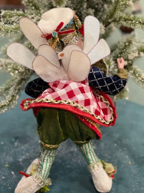 MARK ROBERTS MEDIUM FAIRY 18IN COOKIES FOR SANTA 51-24034