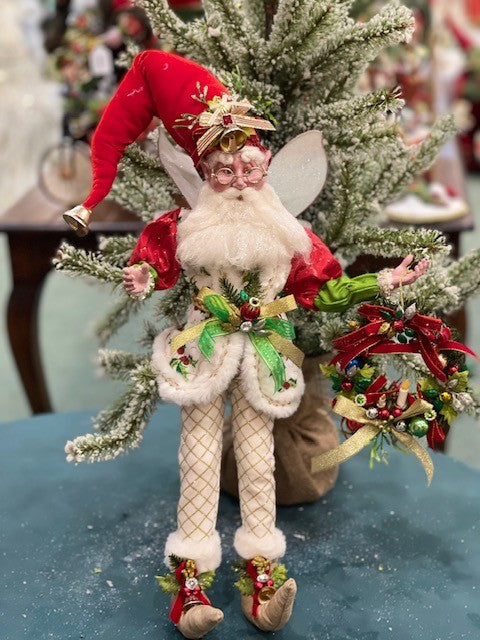 MARK ROBERTS MEDIUM FAIRY 15IN CHRISTMAS WREATH 51-24022