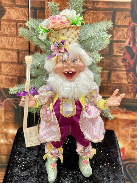 MARK ROBERTS MEDIUM EASTER EGG PAINTER ELF 51-23114