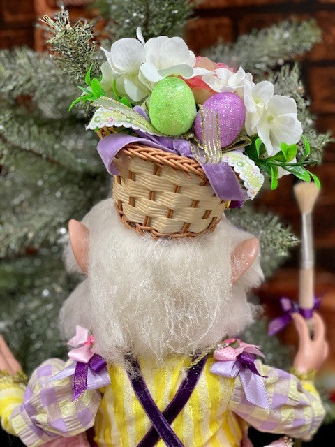MARK ROBERTS MEDIUM EASTER EGG PAINTER ELF 51-23114