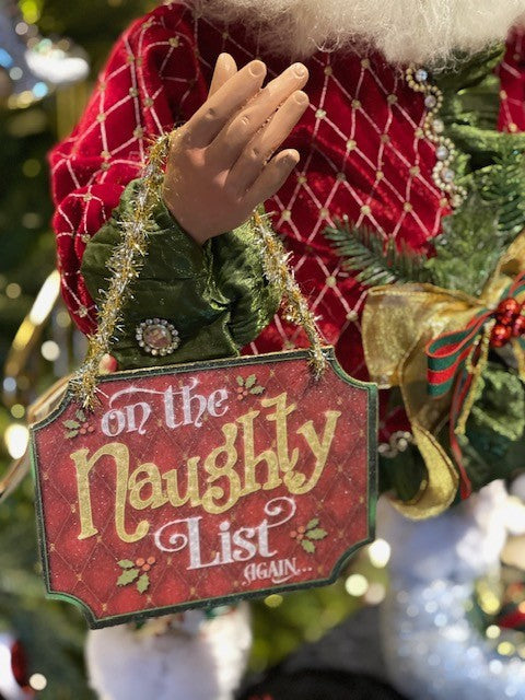 MARK ROBERTS THE NAUGHTY ELF - LARGE