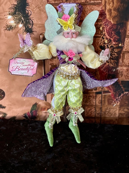 MARK ROBERTS MEDIUM BUTTERFLY BOY FAIRY 51-15902
