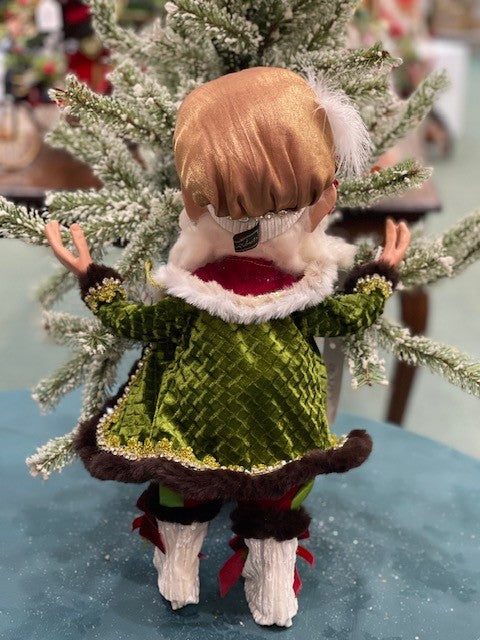 MARK ROBERTS MEDIUM ELF 18.5INCH CHRISTMAS DOVE 51-23668