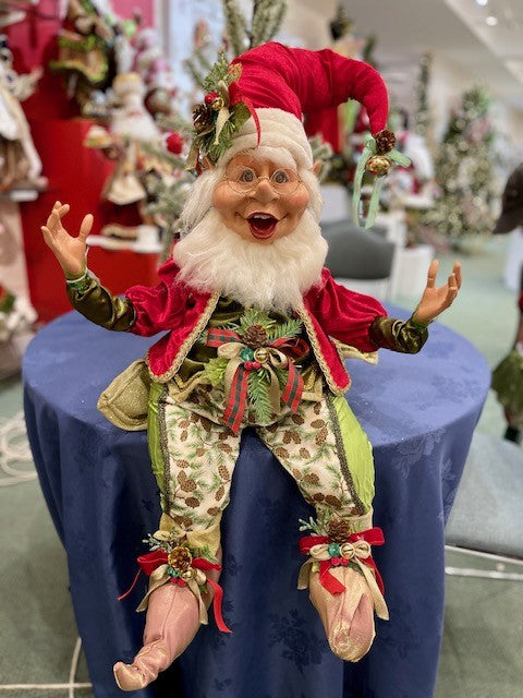 MARK ROBERTS HOLLY & IVY LARGE ELF 51-23689