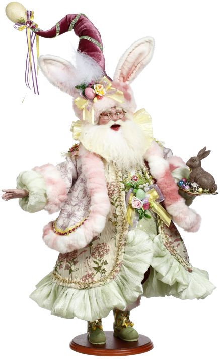 MARK ROBERTS FATHER EASTER WITH CHOCOLATE BUNNY 51-58156