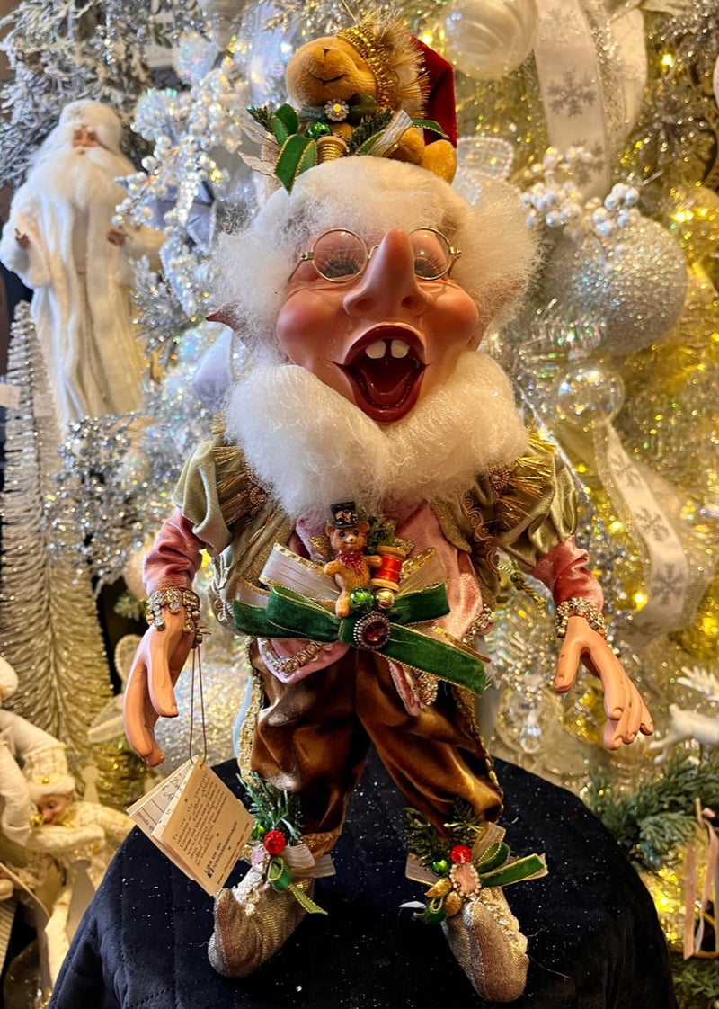 MARK ROBERTS TEDDY BEAR MEDIUM ELF 51-58570