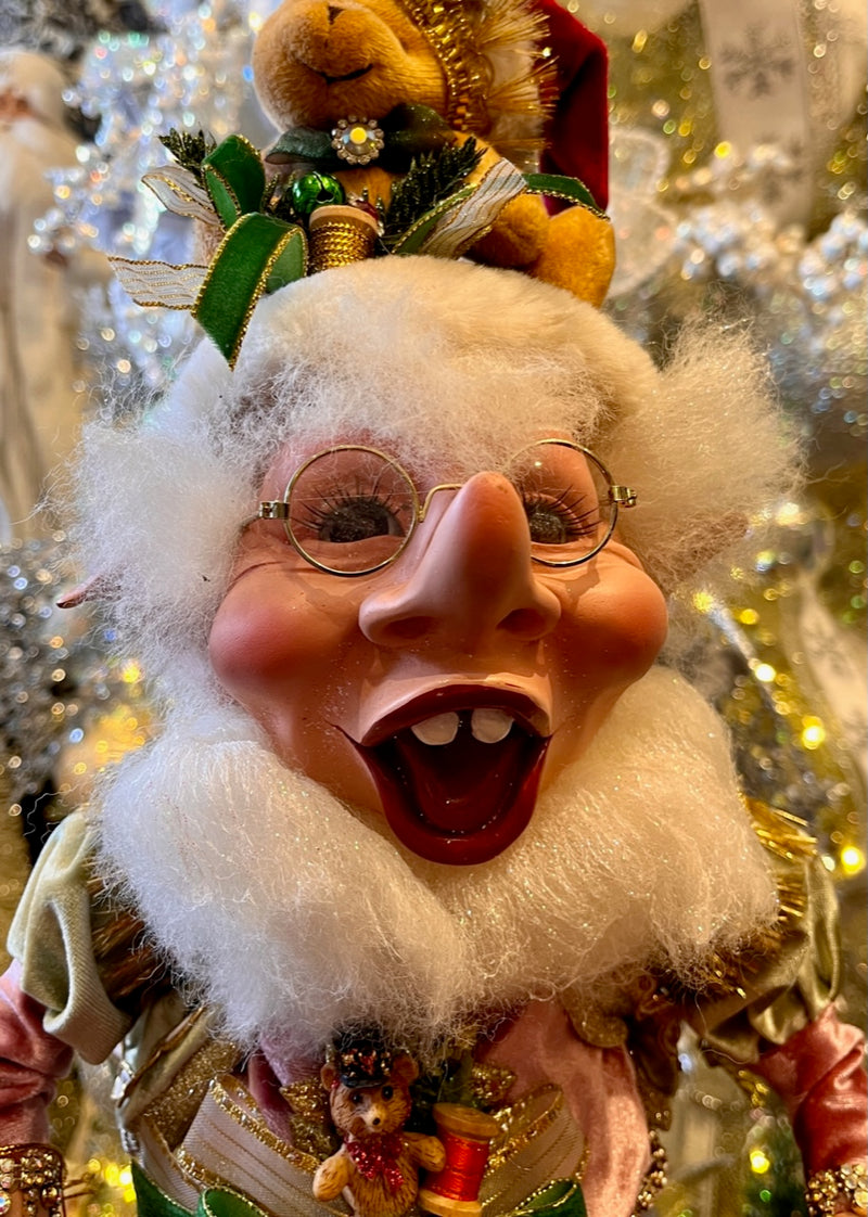 MARK ROBERTS TEDDY BEAR MEDIUM ELF 51-58570
