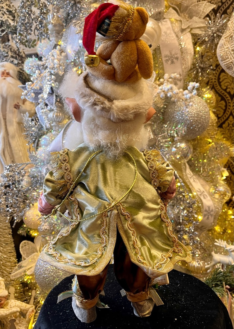 MARK ROBERTS TEDDY BEAR MEDIUM ELF 51-58570