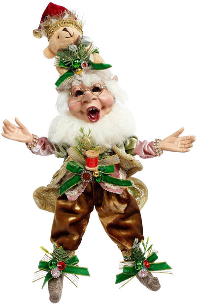 MARK ROBERTS TEDDY BEAR SMALL ELF 51-58568