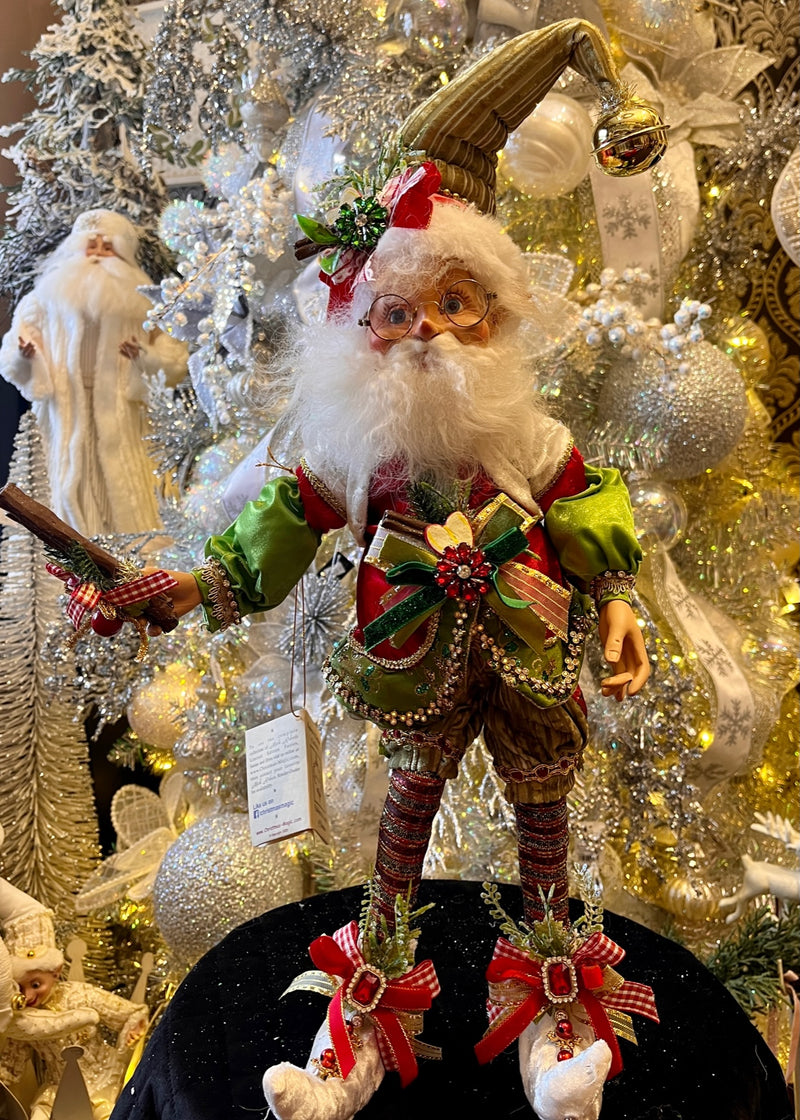 MARK ROBERTS NORTH POLE APPLE CINNAMON SMALL ELF 51-58600