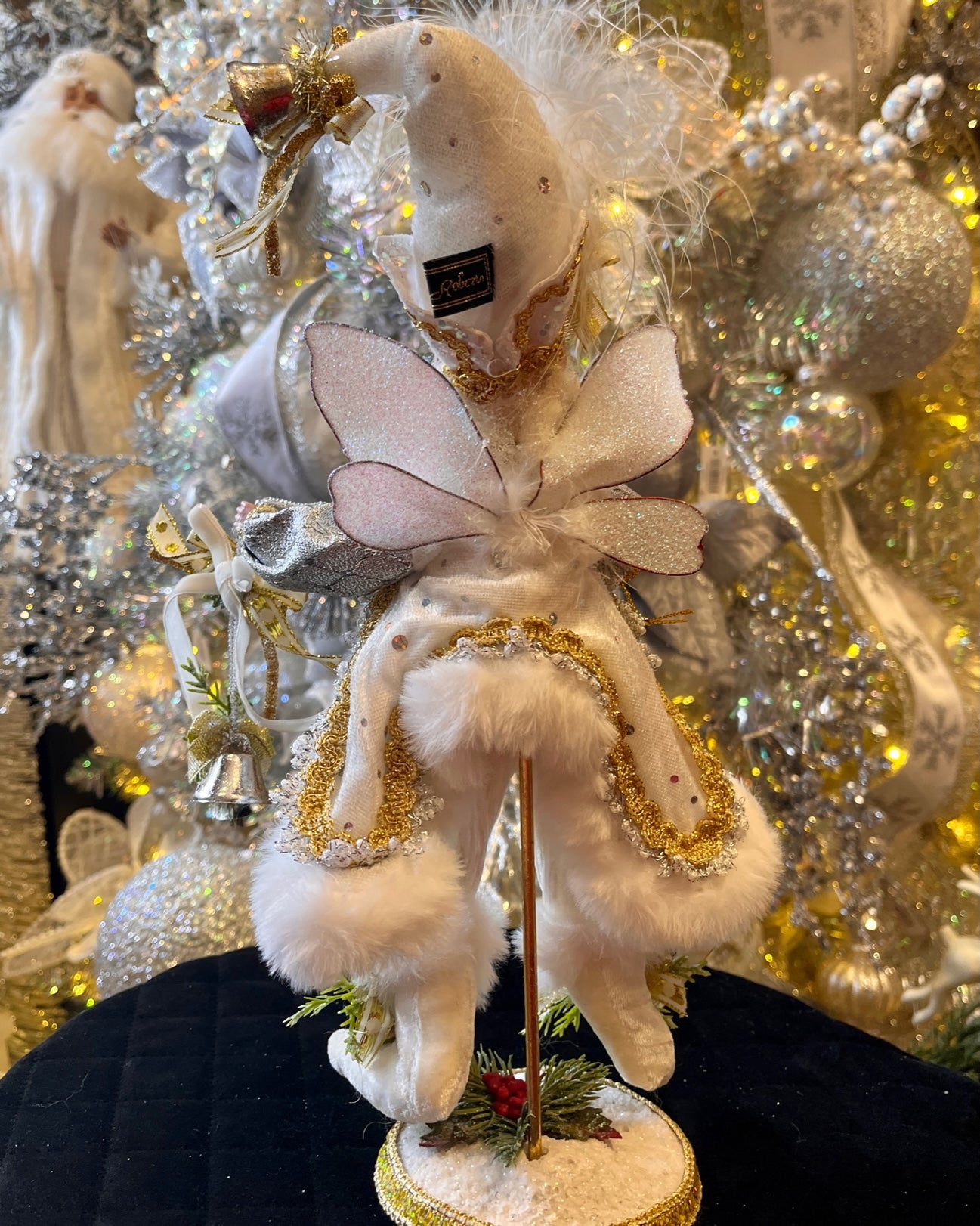 MARK ROBERTS WINTER WHITE SMALL FAIRY 51-58874