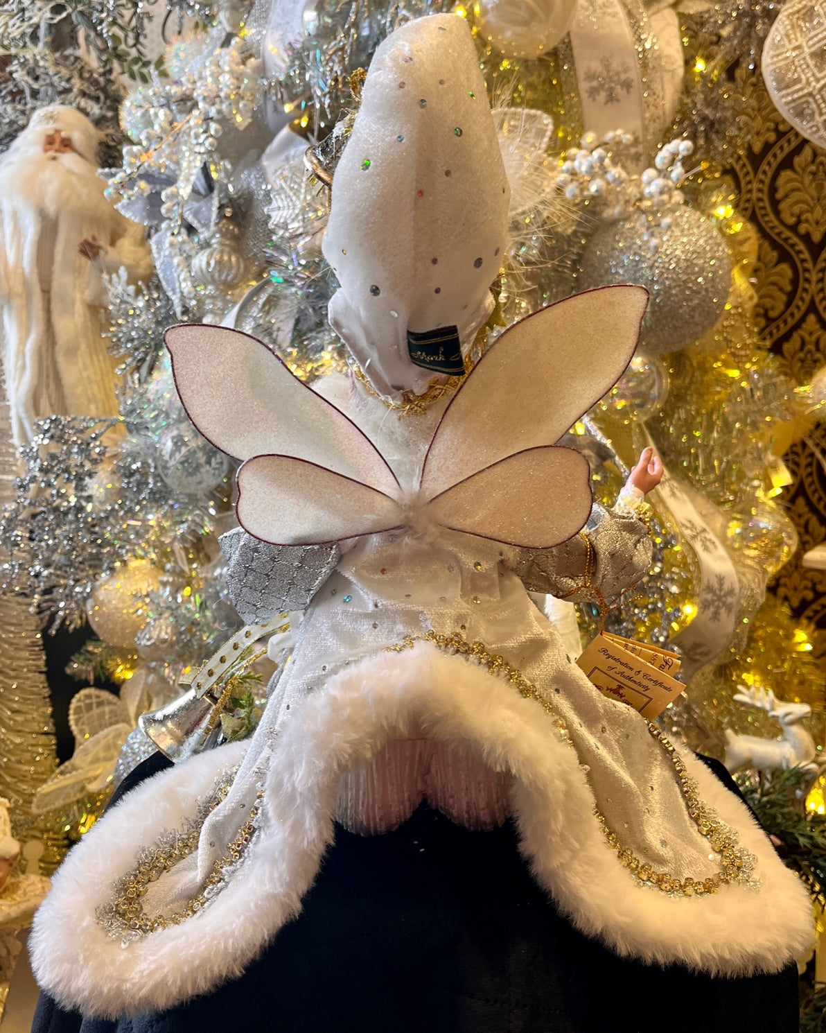 MARK ROBERTS WINTER WHITE MEDIUM FAIRY 51-58876