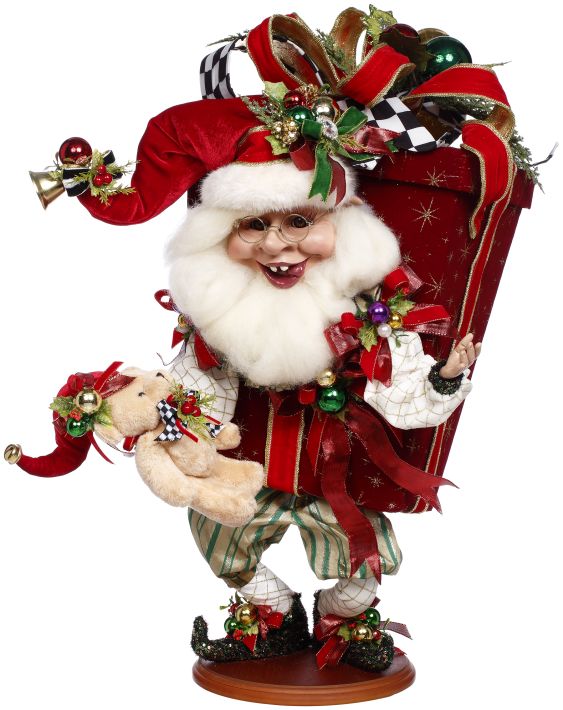 MARK ROBERTS - Medium Christmas Present Elf 51-64174
