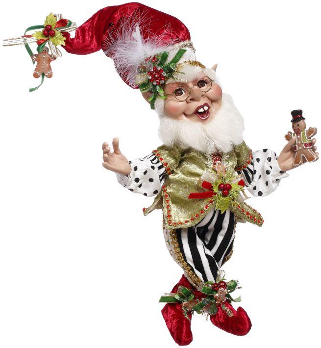 MARK ROBERTS - Medium Gingerbread Cookie Elf 51-64078