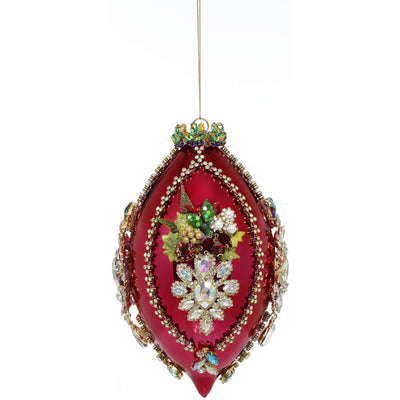 MARK ROBERTS KINGS JEWELS - RASPBERY FINIAL HANGING ORNAMENT 36-45986