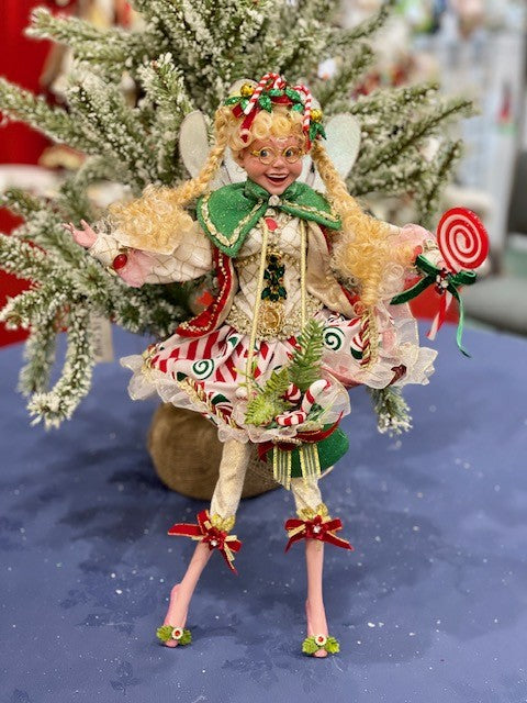 MARK ROBERTS PEPPERMINT PARTY MEDIUM FAIRY 51-37936