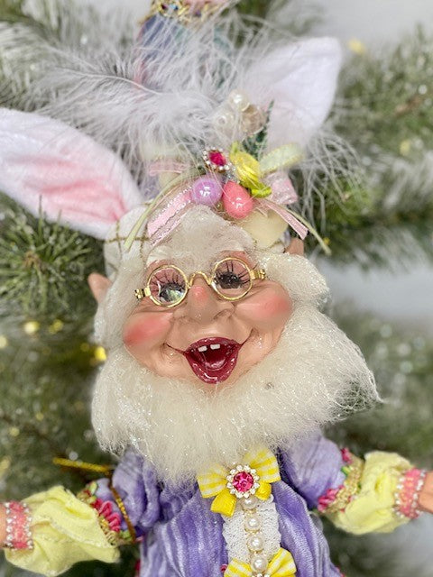 MARK ROBERTS SMALL ELF 11IN EASTER BUNNY 51-37108