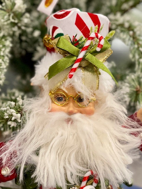 MARK ROBERTS NORTH POLE CANDY CANE SMALL ELF 51-37620