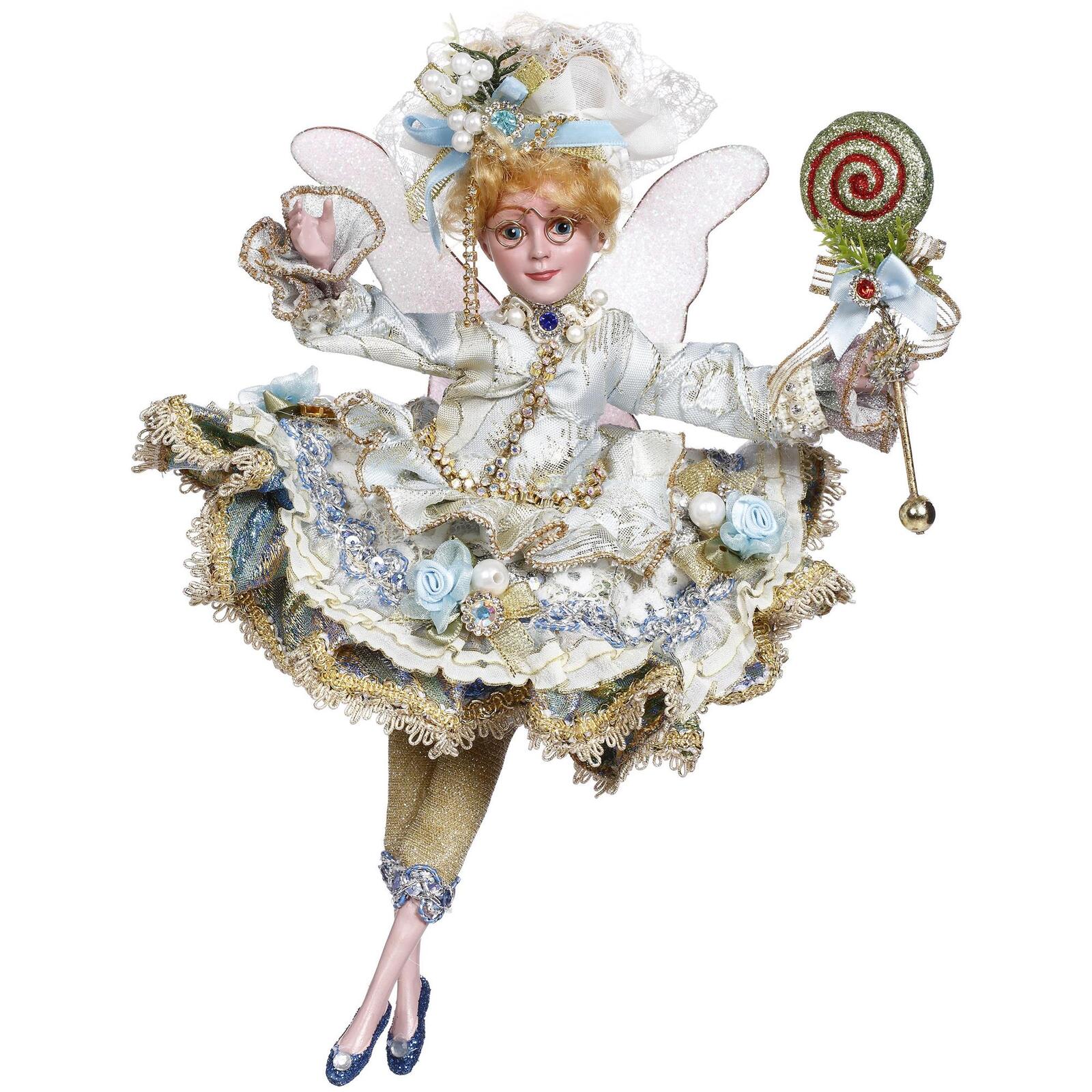 MARK ROBERTS - SUGAR PLUM GREEN SMALL FAIRY 51-45188