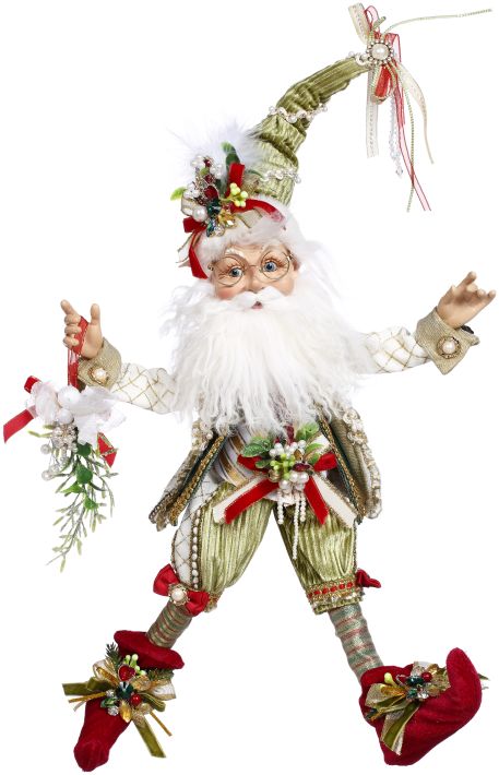 MARK ROBERTS - NORTH POLE MEDIUM MISTLETOE ELF 51-44902