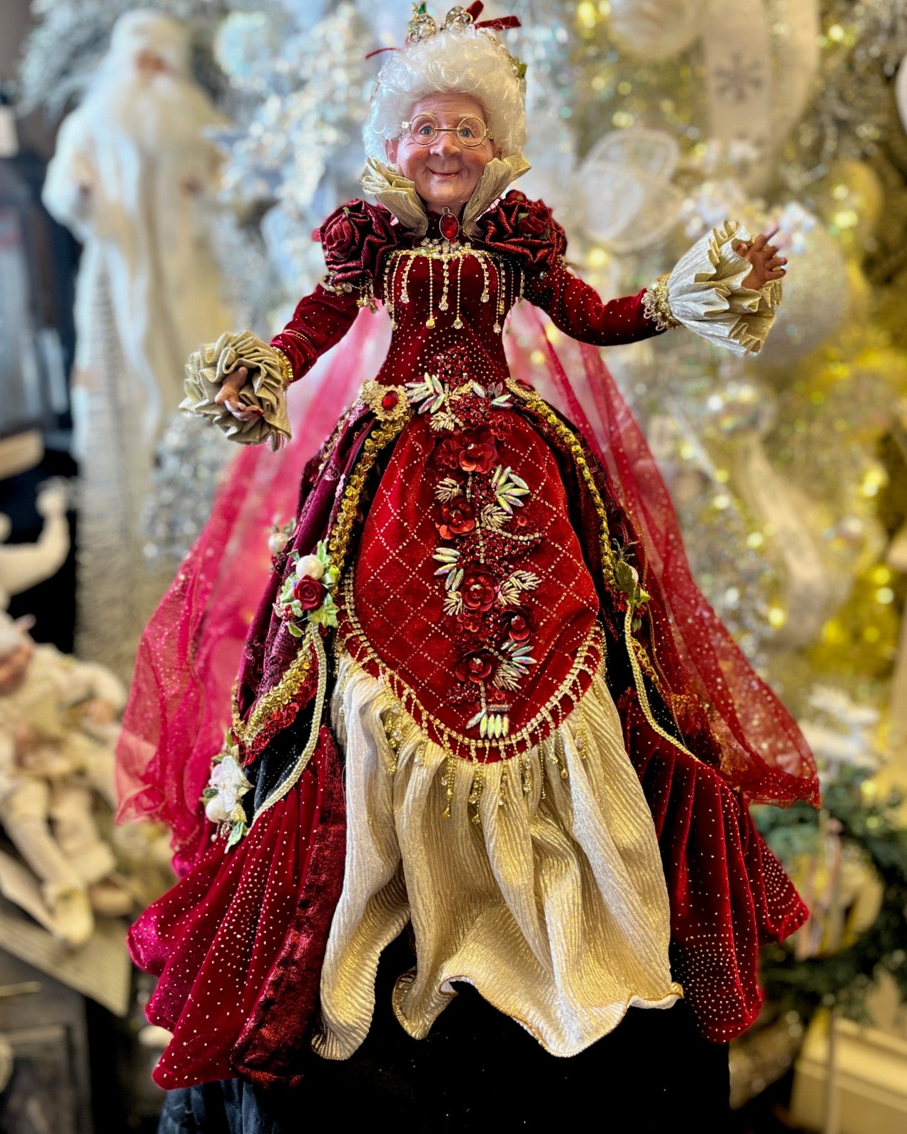 MARK ROBERTS - RUBY RED MRS CLAUS 51-58700