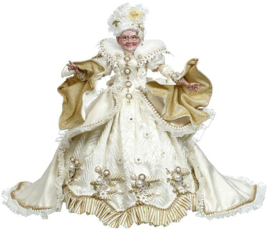 MARK ROBERTS - SNOW AND PEARLS MRS CLAUS 51-58698
