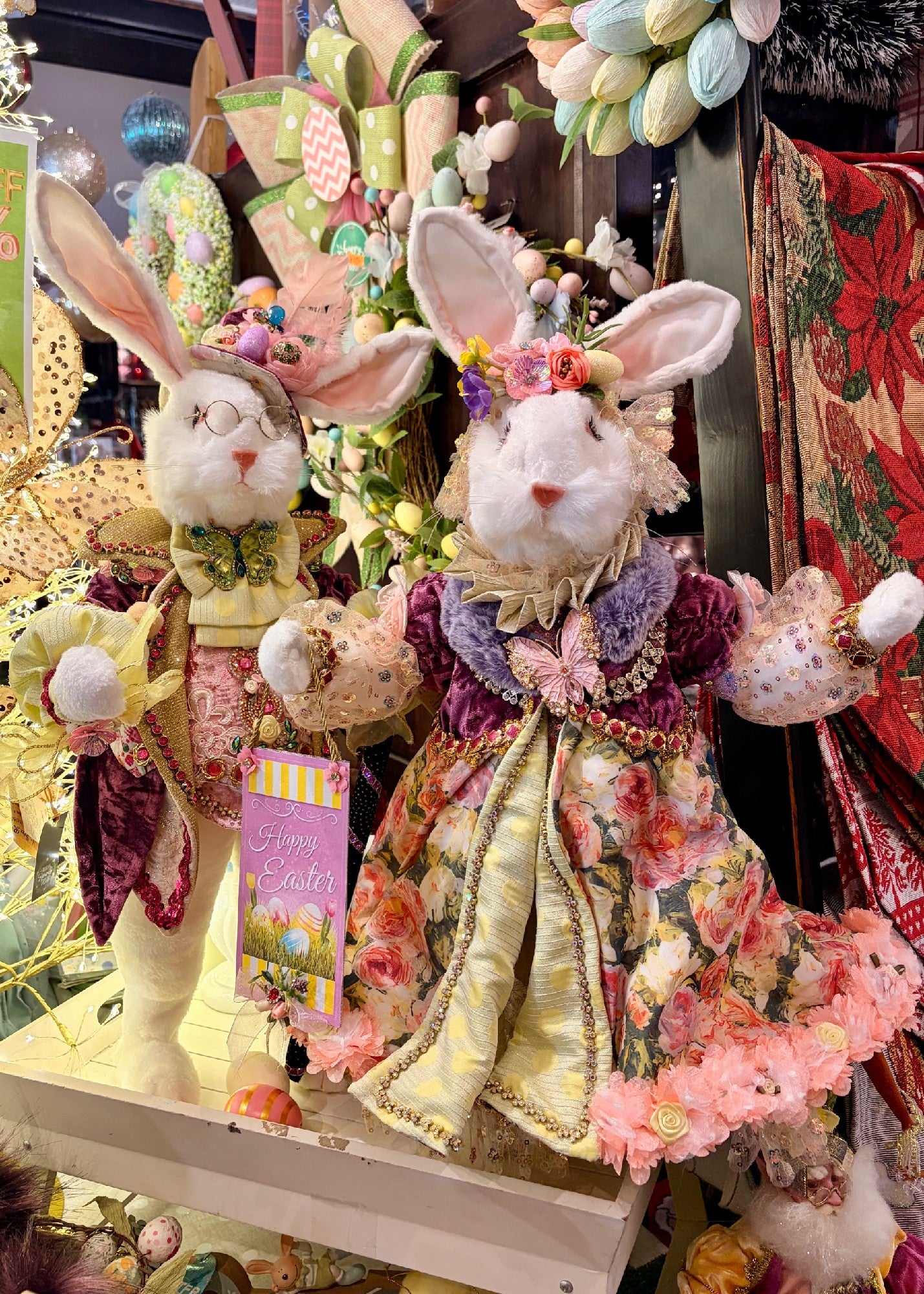 MARK ROBERTS - MR & MRS PETER RABBIT SET OF 2 51-63888