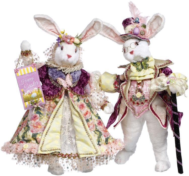 MARK ROBERTS - MR & MRS PETER RABBIT SET OF 2 51-63888