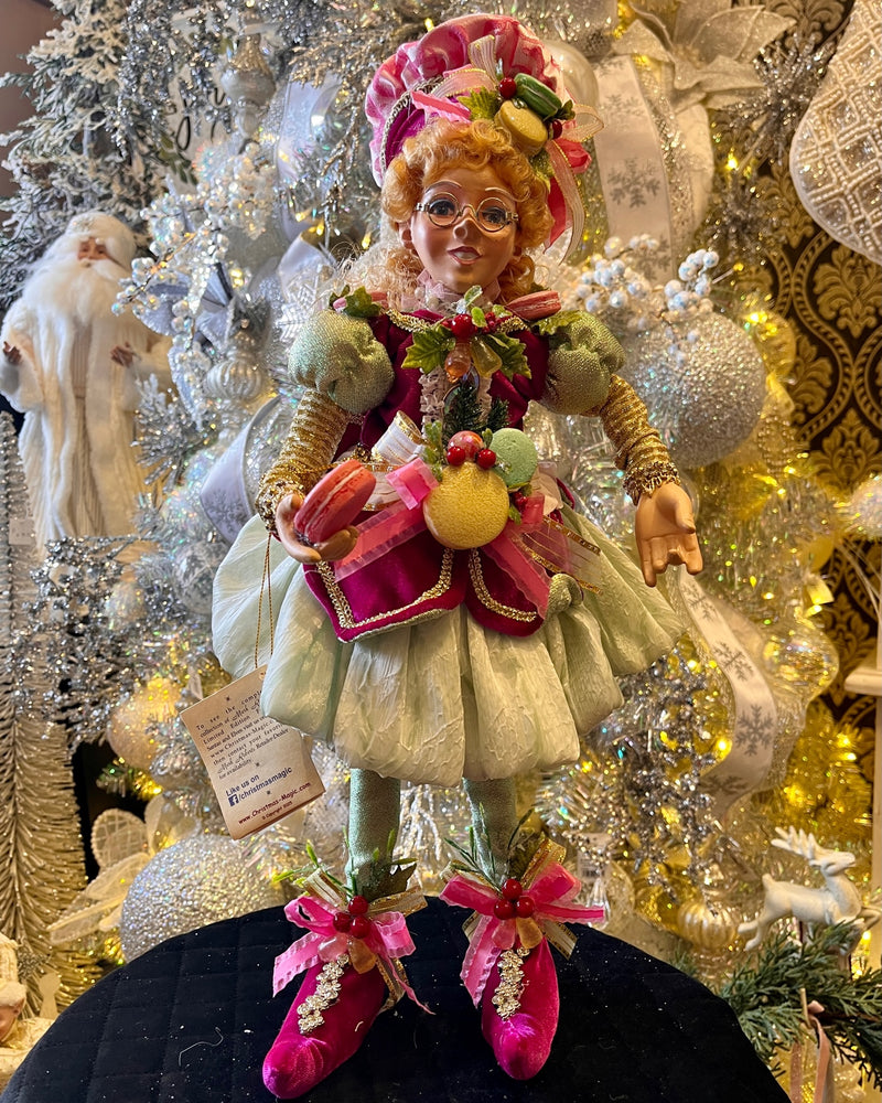 MARK ROBERTS NORTH POLE PRETTY IN PINK MEDIUM GIRL ELF 51-58638