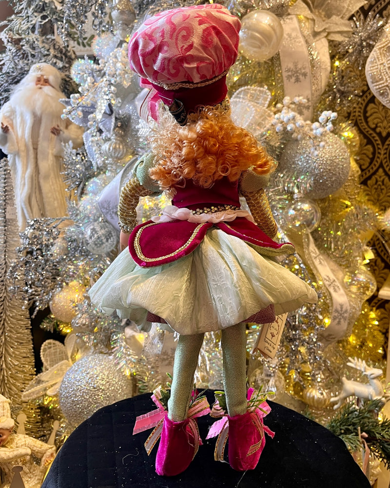 MARK ROBERTS NORTH POLE PRETTY IN PINK MEDIUM GIRL ELF 51-58638