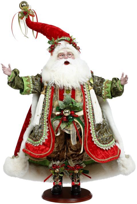 MARK ROBERTS - HOLLY AND IVY SANTA 51-58664
