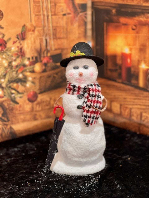 BYERS' CHOICE MISS PEABODY SNOWMAN