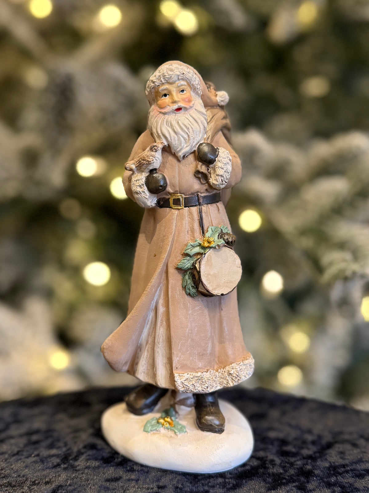 Festive Santa with Drum YG0012